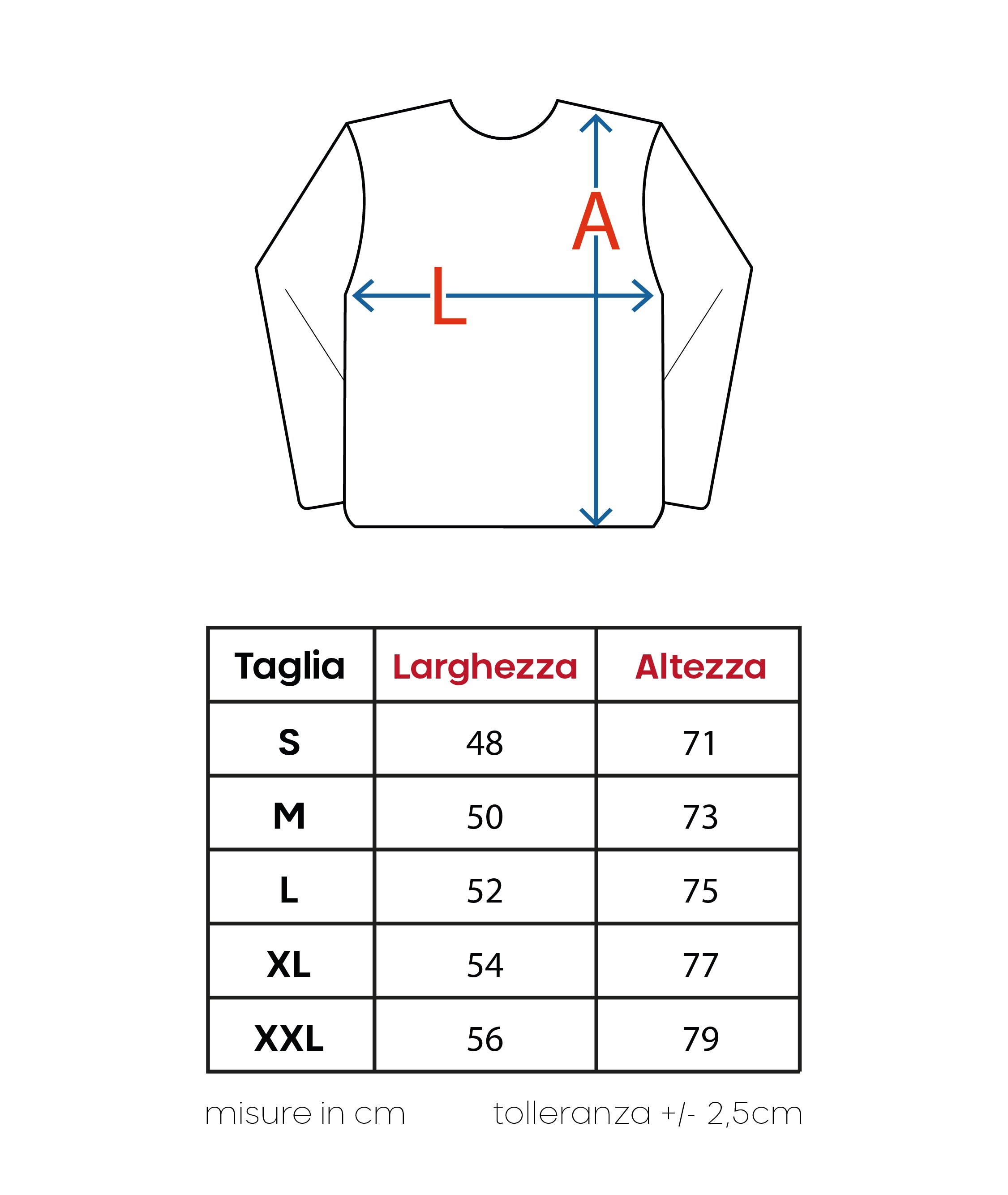 T-shirt Manica Lunga Blu Navy