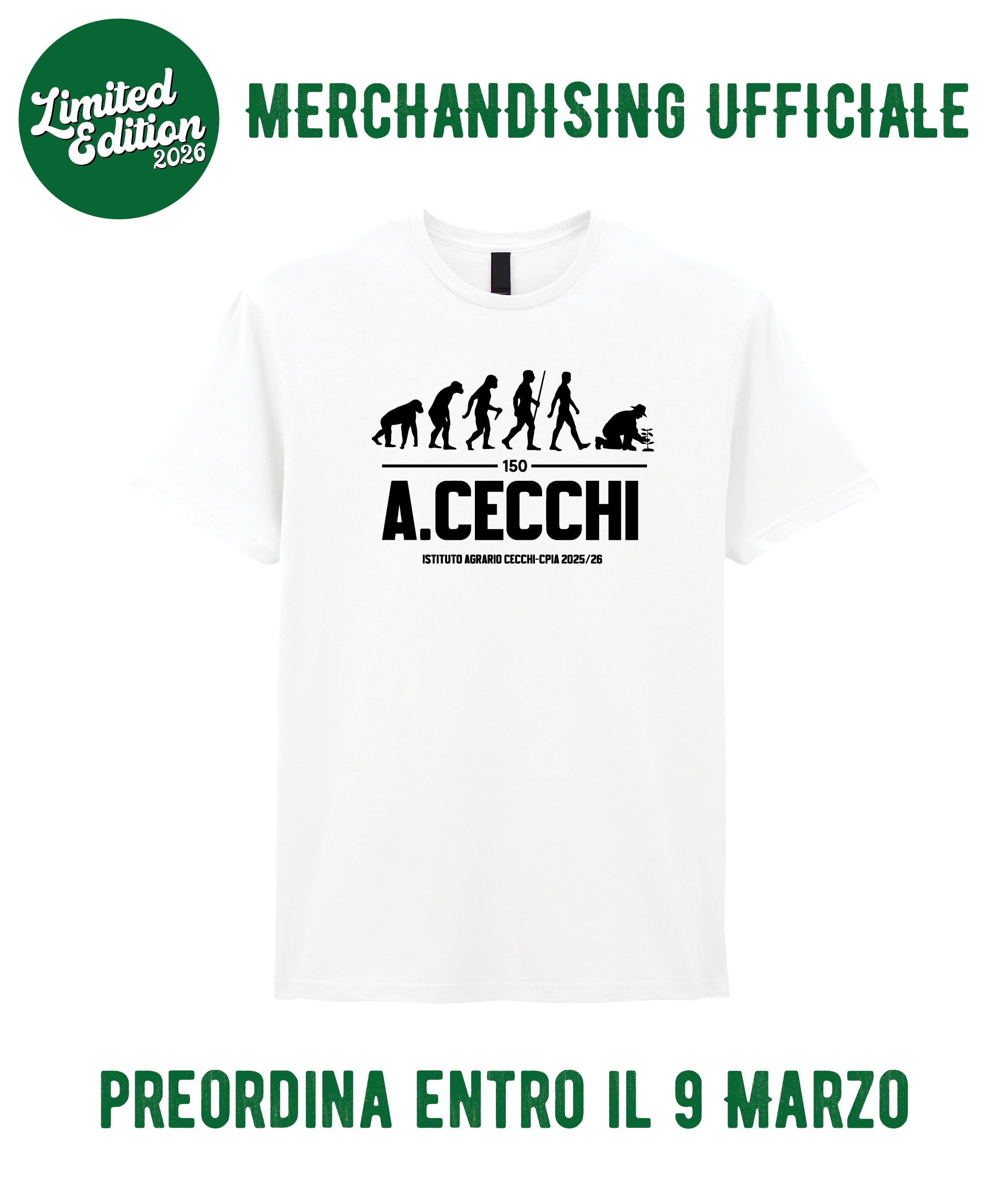 LIMITED EDITION 2026 - T-shirt Bianca