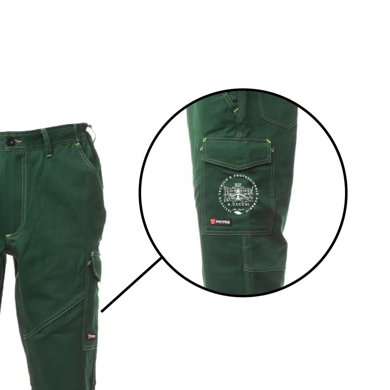 PANTALONE DA LAVORO VERDE