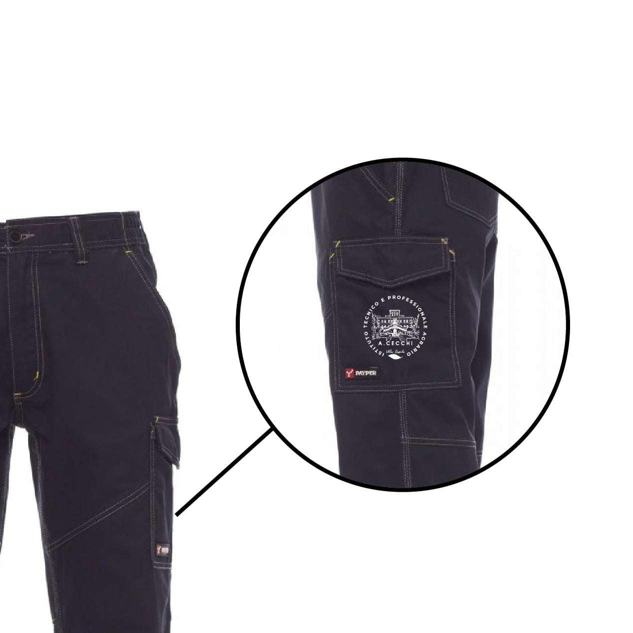 PANTALONE DA LAVORO BLU NAVY